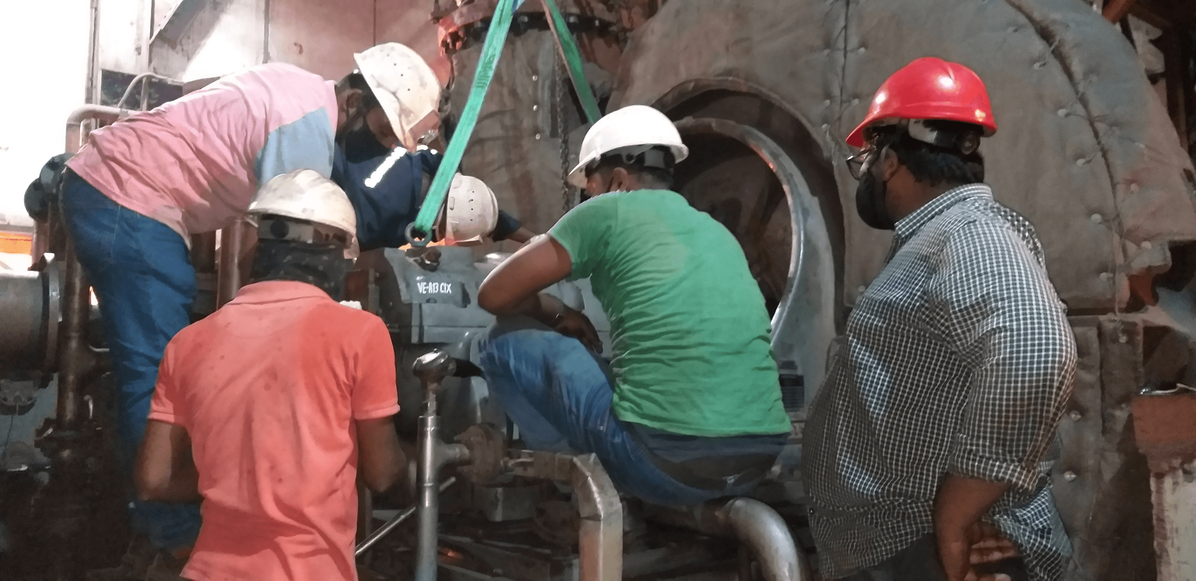 On-site industrial plant turbine maintenance, gallery image 10