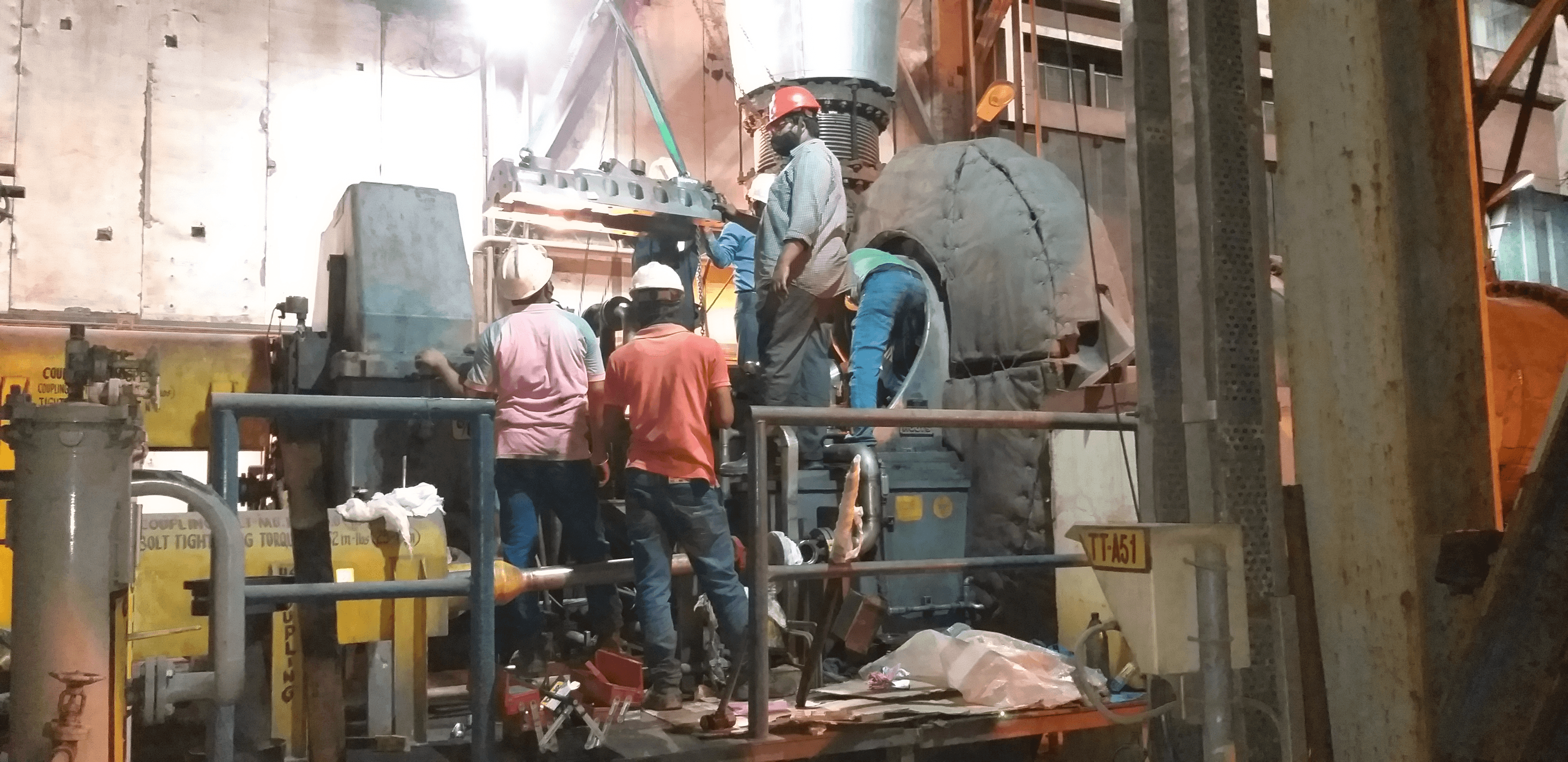 Turbine auxiliary systems and pump servicing, gallery image 9